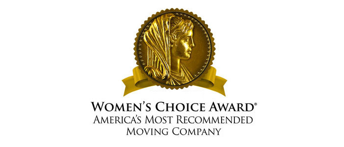 “Women’s Choice Award for America’s Most Recommended Moving Company